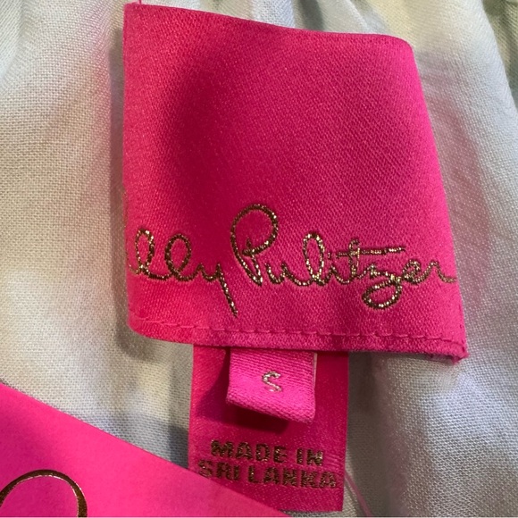 NWT Lilly Pulitzer Maryellen Dress in Resort White Coconut Row Sz S - Picture 12 of 16